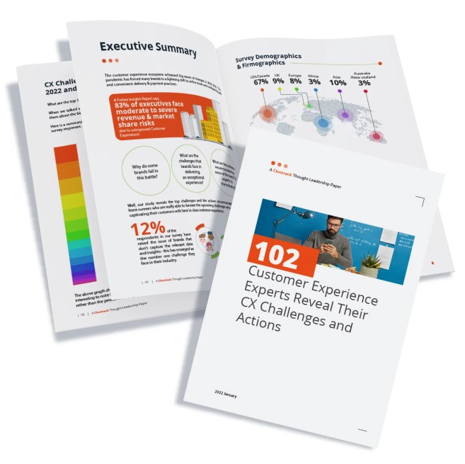 102 Customer Experience Experts Reveal Their CX Challenges and Actions Cover Image V2 (1)
